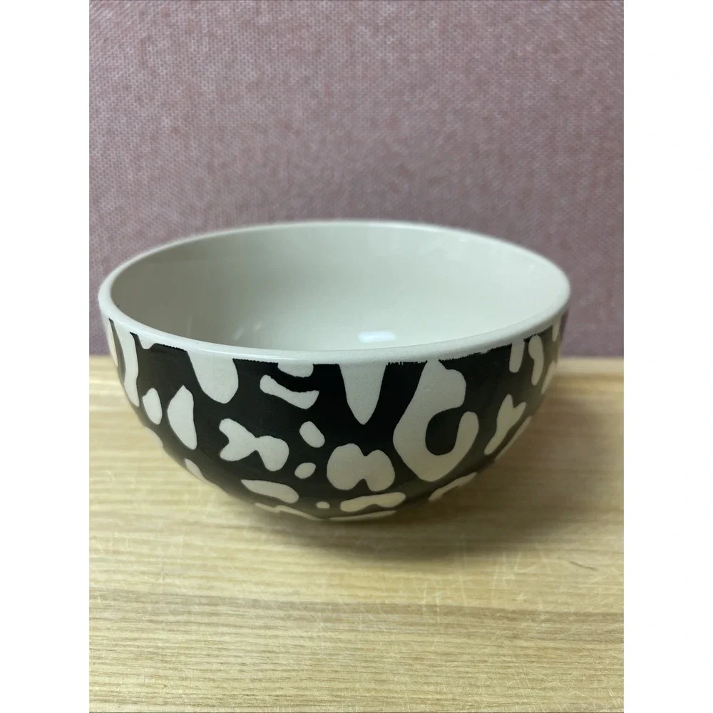 Bowl Leopard‎ Print 22 Oz New Animal Print Funky Fun Whimsical Vibe